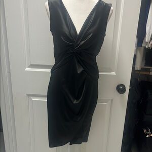 Elegant Black Sleeveless Dress